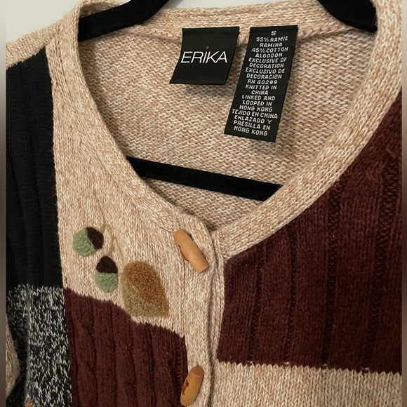 Vintage 80s vibe knitted sweater - Picture 5 of 5